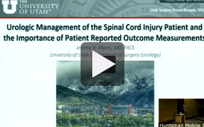 thumbnail of the Urologic Management of the Spinal Cord Injury Patient and the Importance of Patient Reported Outcomes Measures